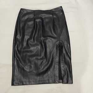 Forever 21 leather skirt